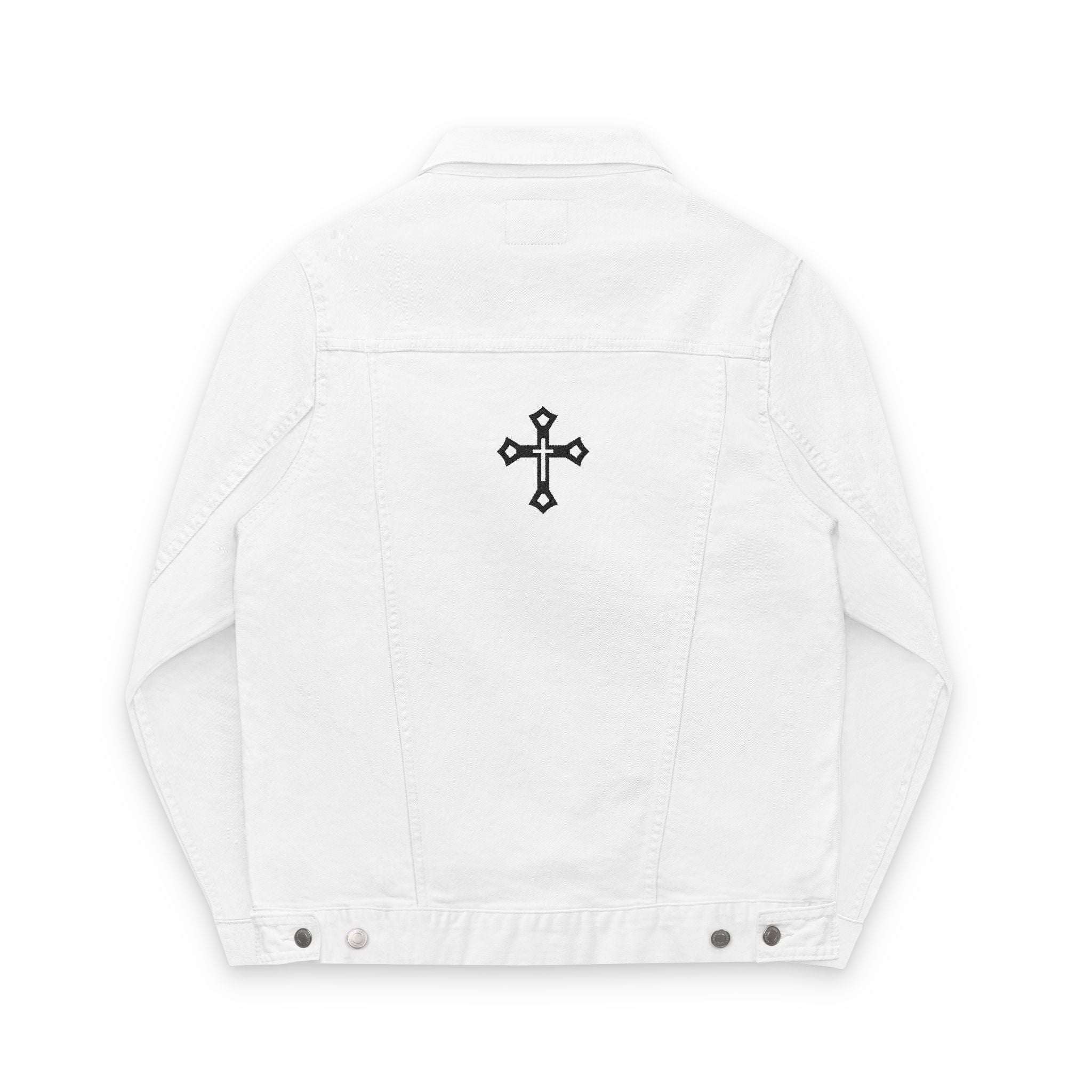 Stylish  Denim Jacket with Embroidery, Casual Trendy Jacket, Gift for Him/Her, Summer Fashion, Streetwear, Everyday Wear