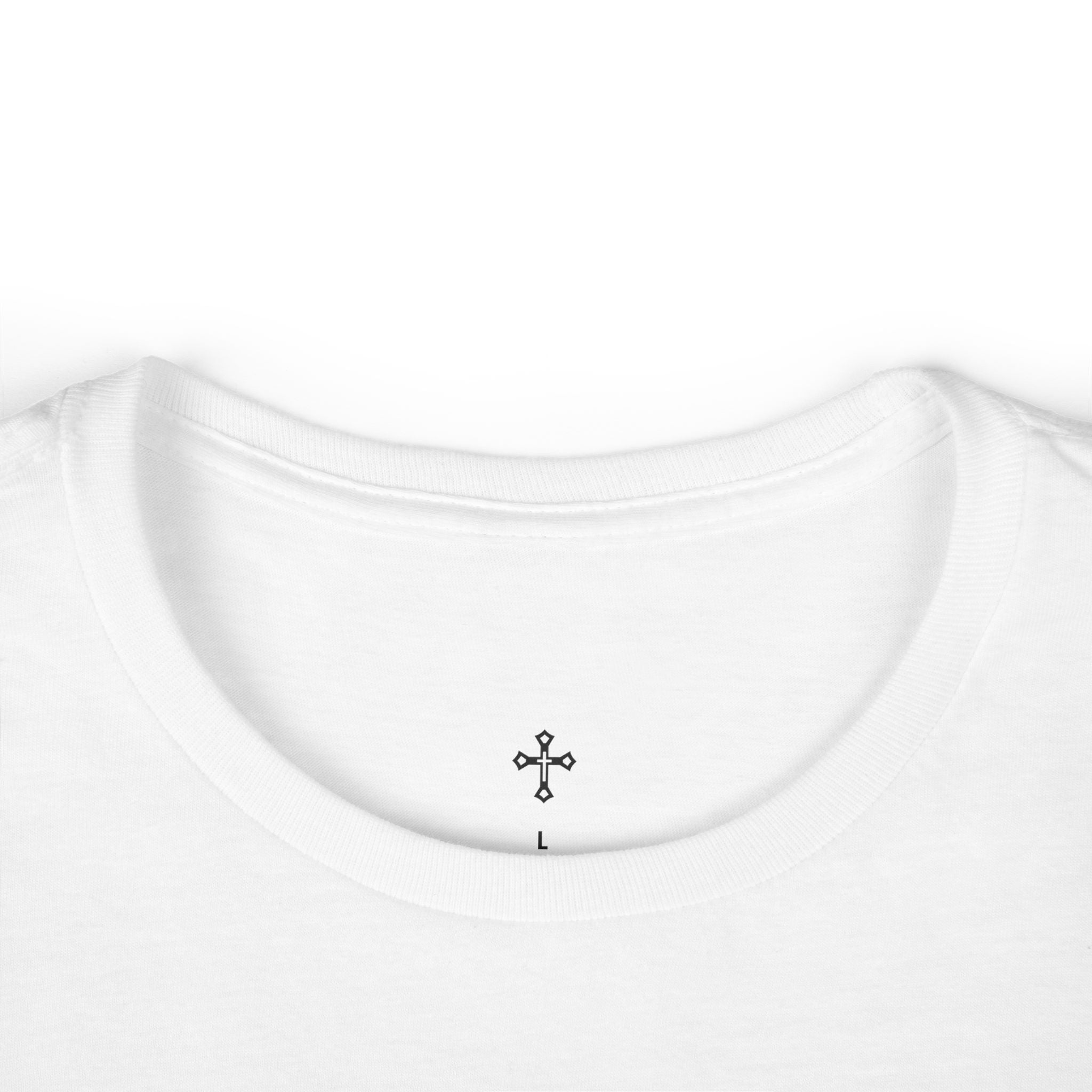 Inspirational Women's Softstyle Tee, Comfortable Daily Wear, Perfect Gift for Friends, Casual Outings, Spiritual Motif, Everyday Confidence